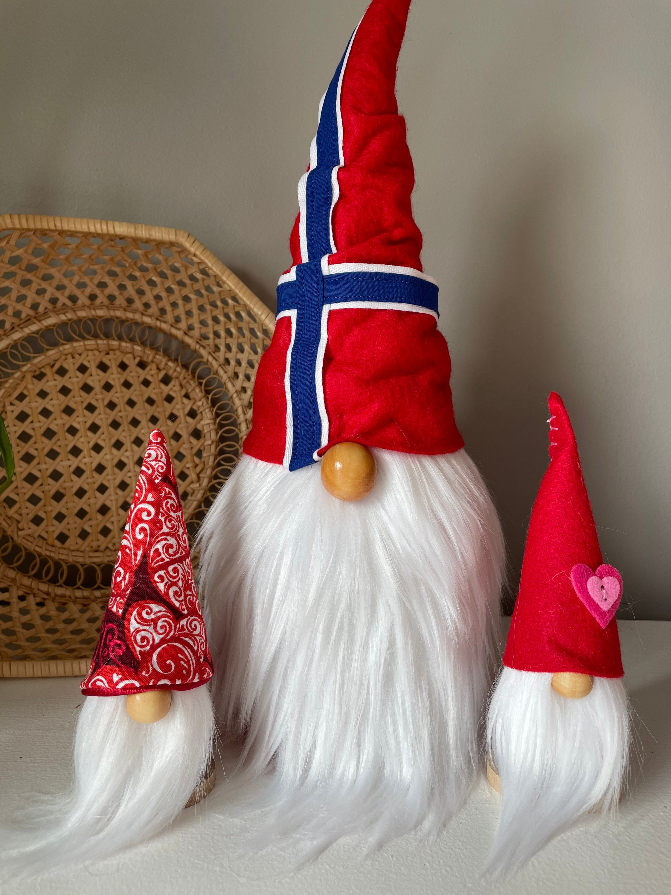 Scandinavian Gnomes nisse Tomte Now Available Norway Sweden Etsy