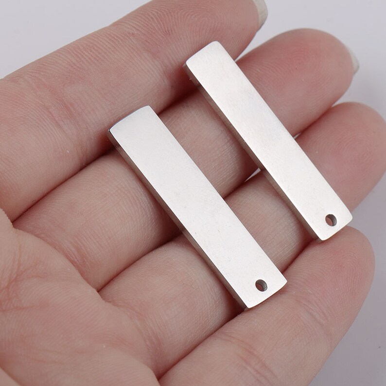 10Pcs7/8 x32mmStainless Steel Bar Blank Stainless Steel | Etsy