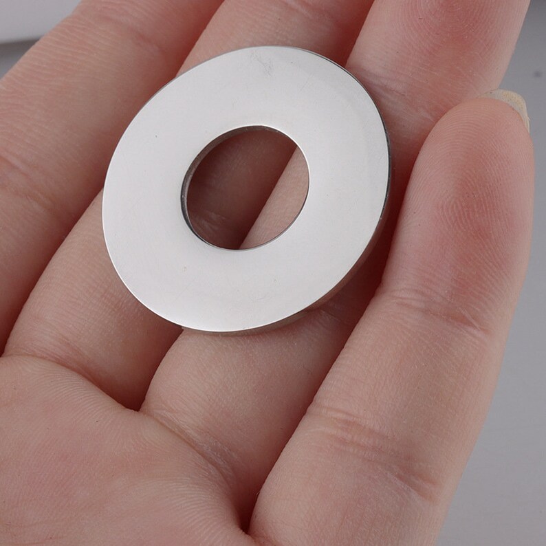 2528mm hand stamling supplies 10Pcs stainless rounds stamping supplies,A3454 multi colored blanks