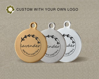 20/50/100pcs25mmstainless Steel Jewelry Tag Custom Branding - Etsy