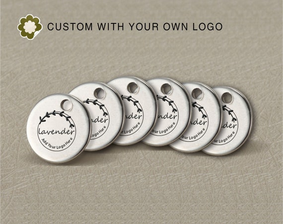20/50/100pcs6mmStainless steel jewelry tag Custom branding | Etsy