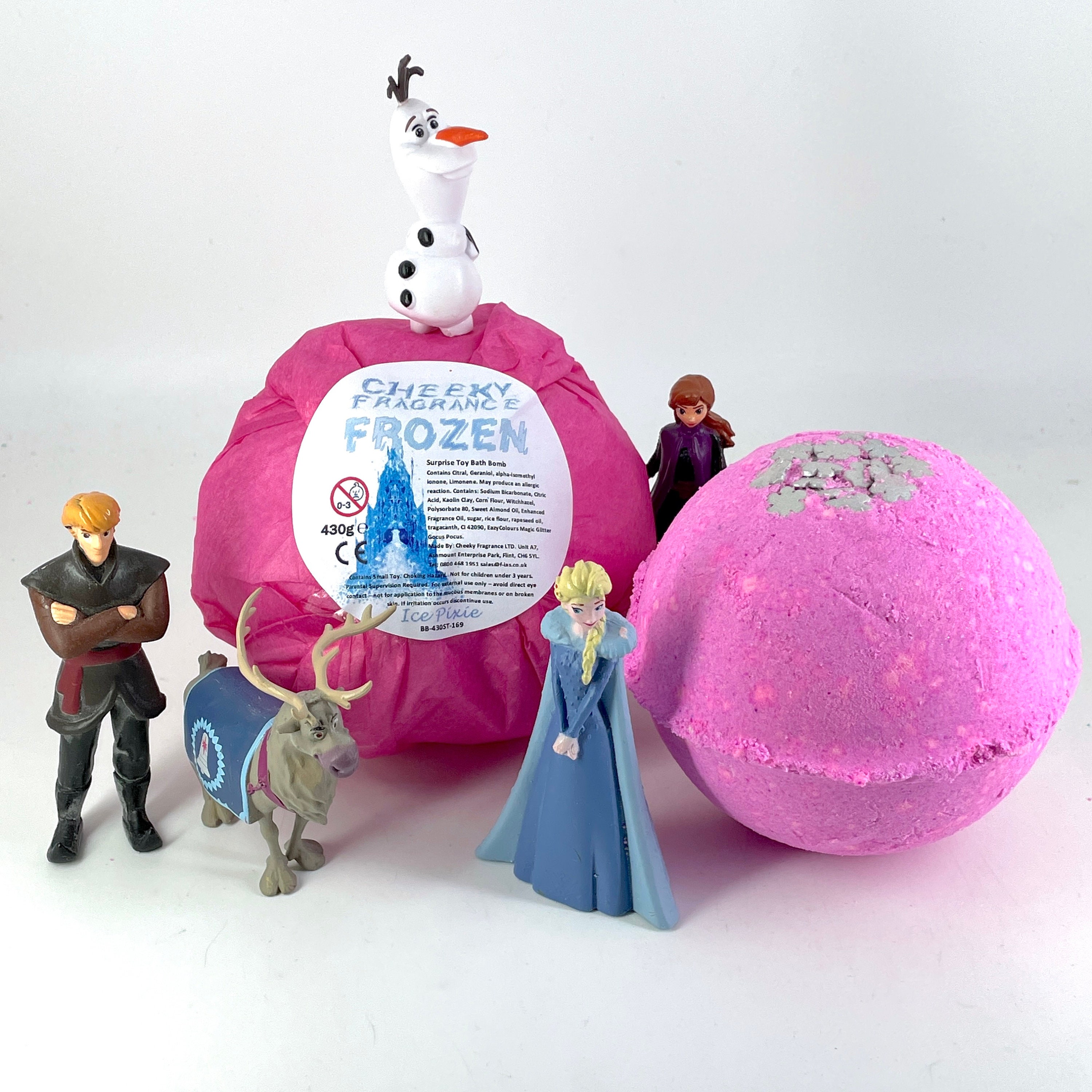Frozen Surprise Toy Ice Pixie Bath Bomb With Snow Flake - Etsy