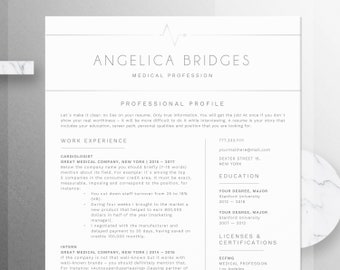 nurse resume etsy