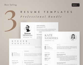 functional resume etsy