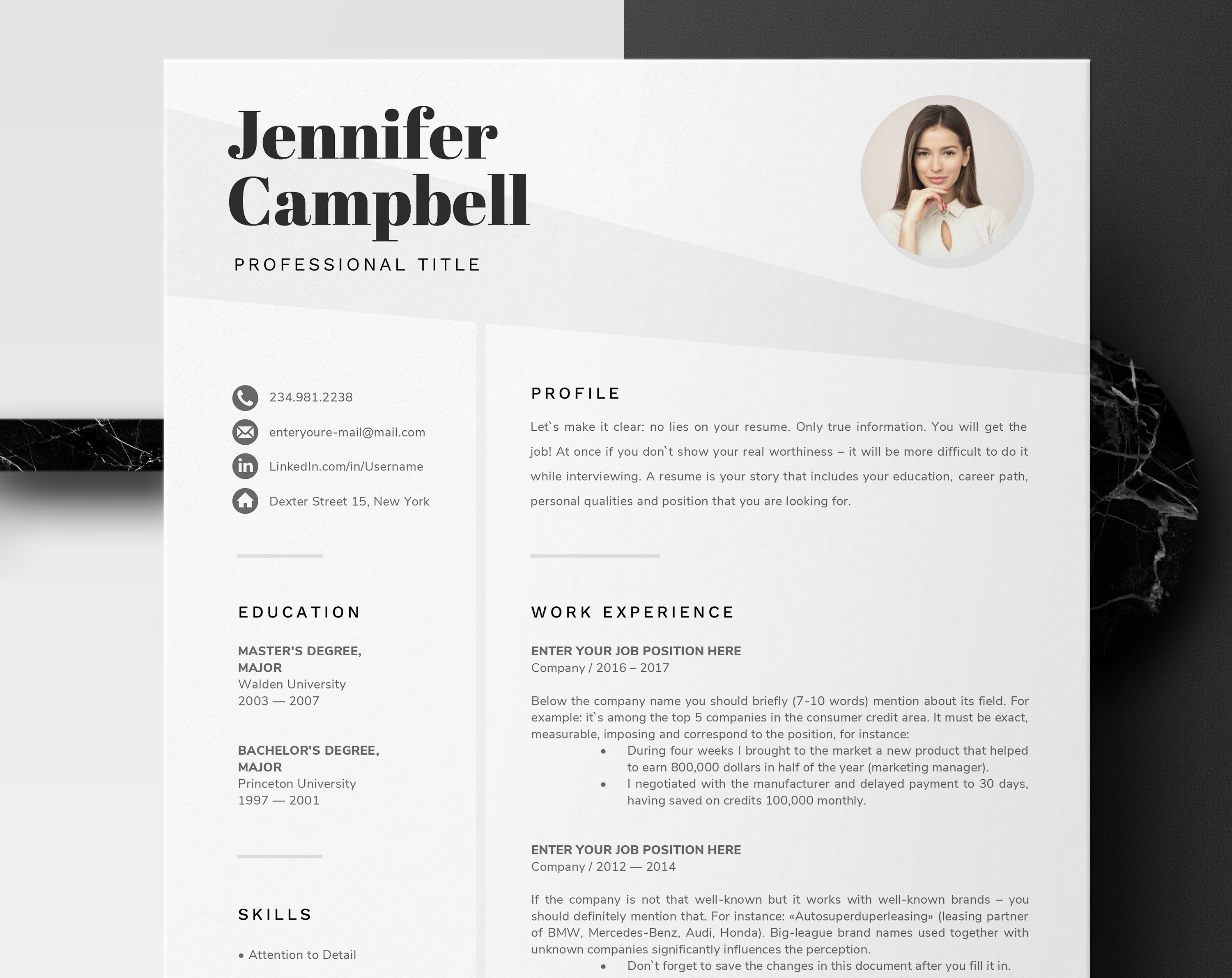 Easy Creative Resume Templates SystemTros