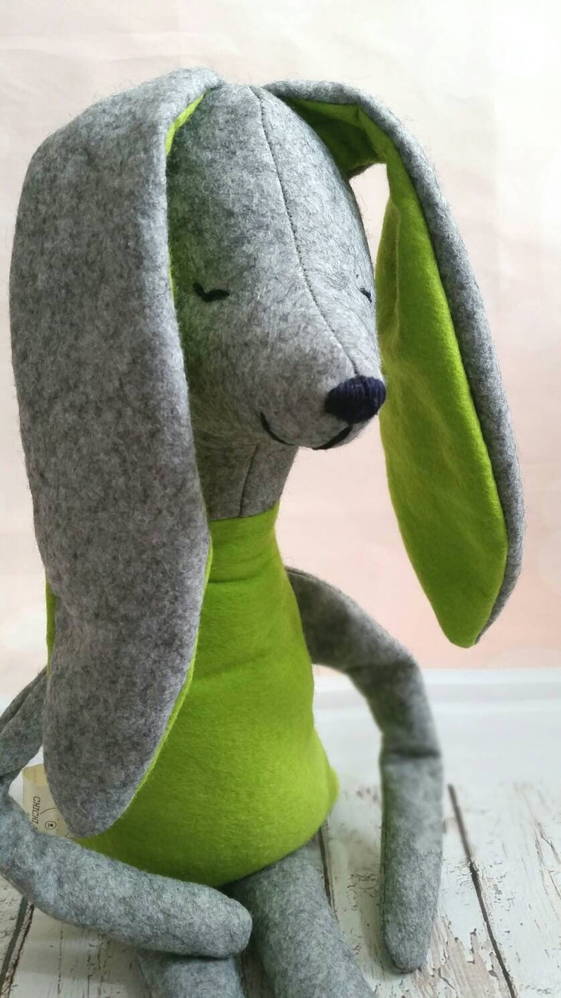 Stuffed animalweighted toyautistic toybunny plushie Etsy