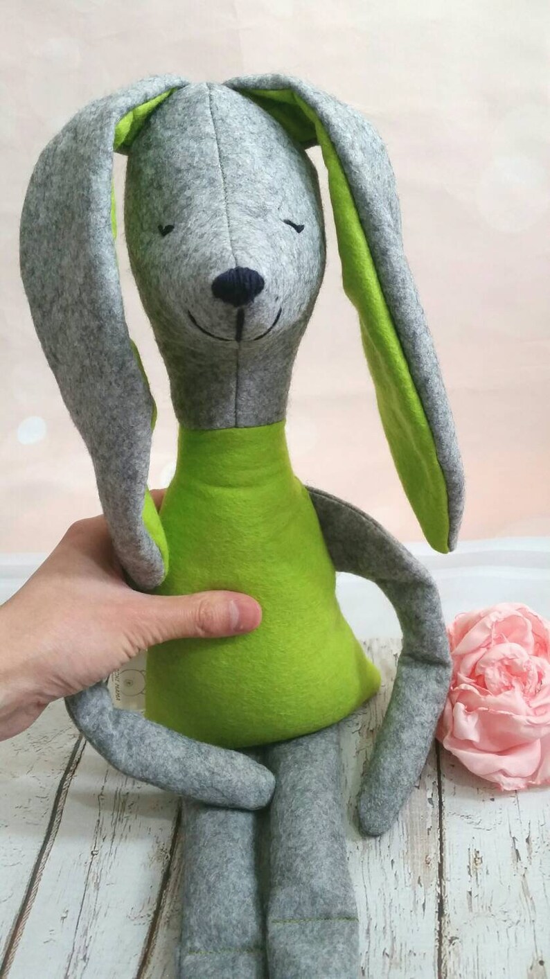Stuffed animalweighted toyautistic toybunny plushie Etsy