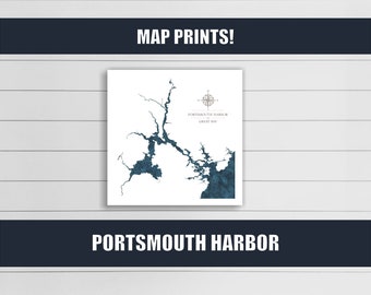 Portsmouth Harbor Print Only