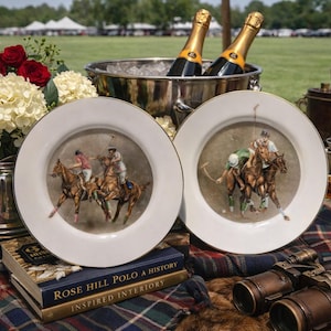 Ralph Lauren Horse Plates - Etsy