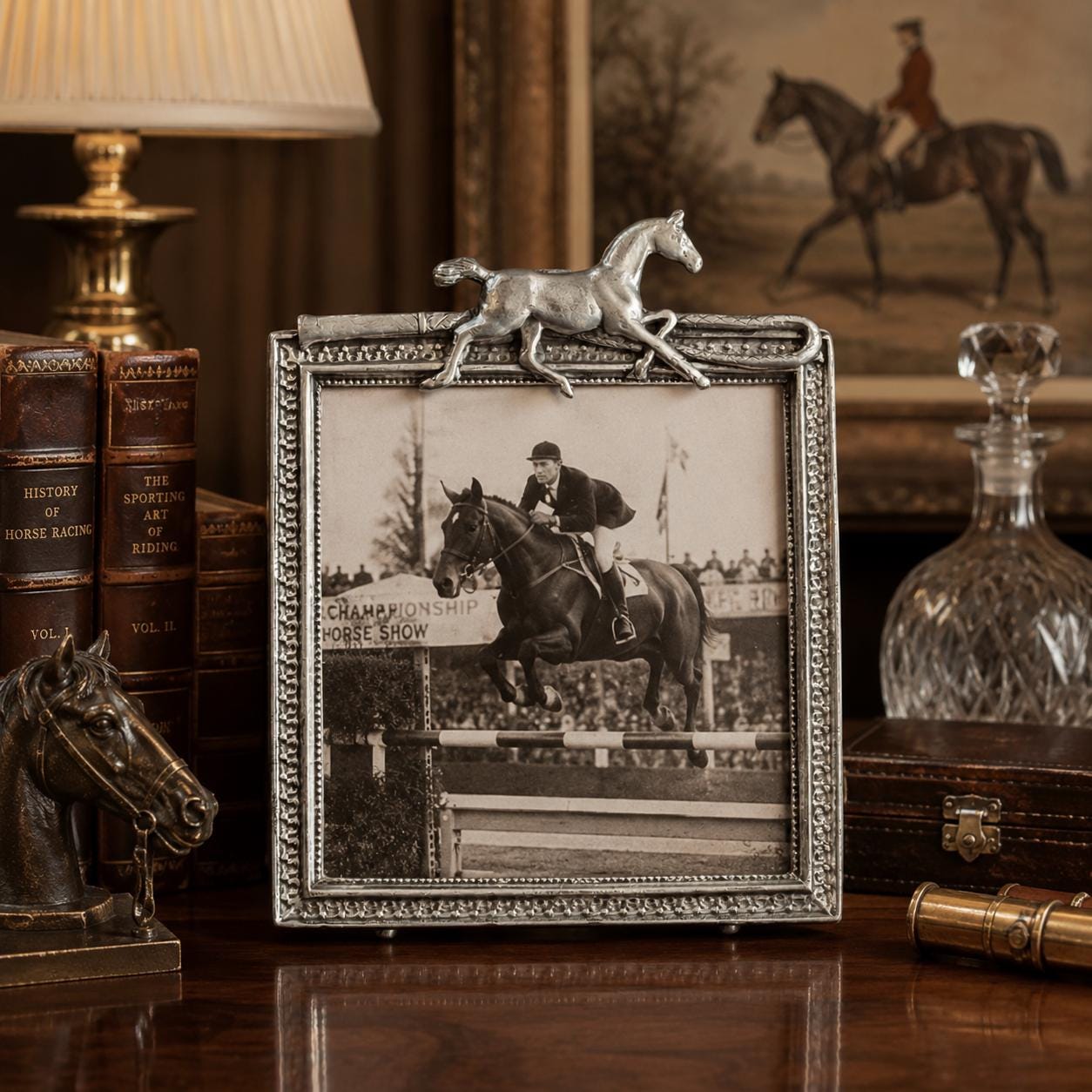 Ralph Lauren Silver Picture Frame - Etsy