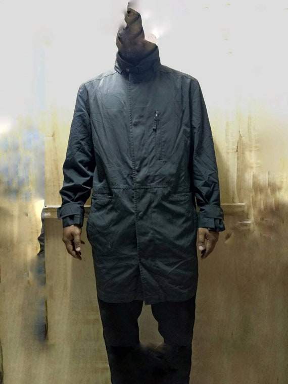 Goretex Long Parka Jacket Hipster Zip Up Track Jac
