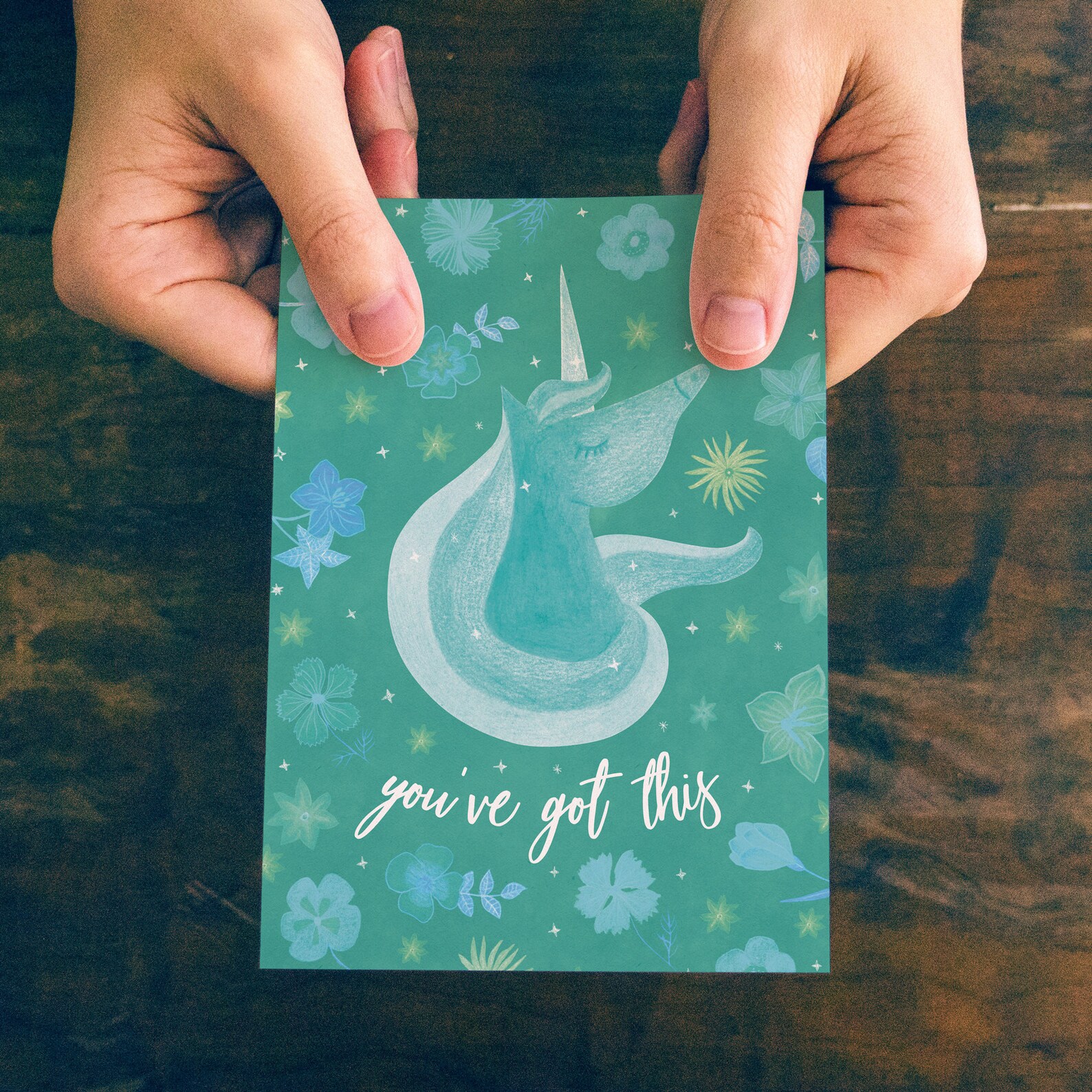 You Got This Card, Printable Affirmation Cards. You've Got This Floral ...