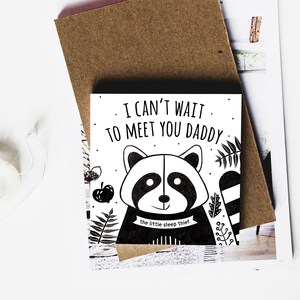 First father's day card, printable father's day gift from wife. Funny father's day card from kids, card from bump, new dad gift. image 3