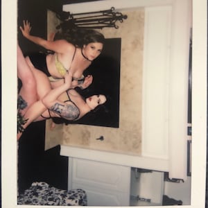 Sexy Lingerie Instax Prints with Allyson Bettie