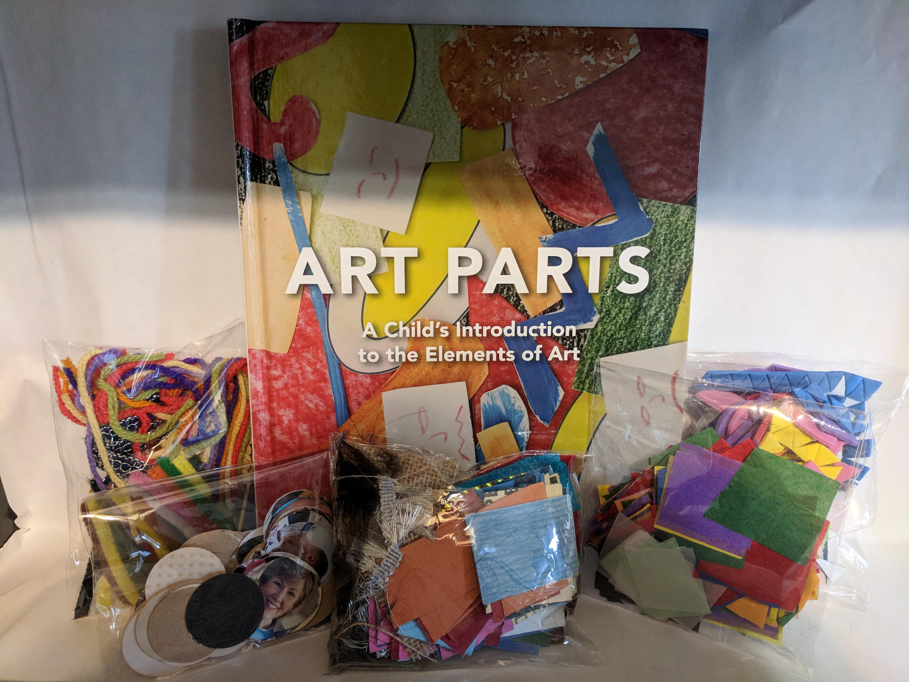 Art Parts: A Child's Introduction to the Elements of Art Book and Art Parts  Collage Box Bundle Preschool Art Supplies Activities 