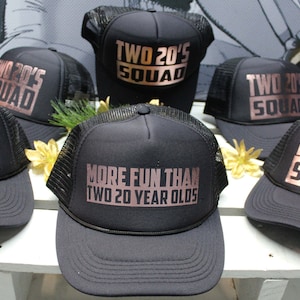 40th Birthday Hat,40t Birthday Gift, 40th Birthday Gift Woman,Custom Birthday Hat, 40th Birthday 40th Gift for Him,Fun 40th Birthday Trucker