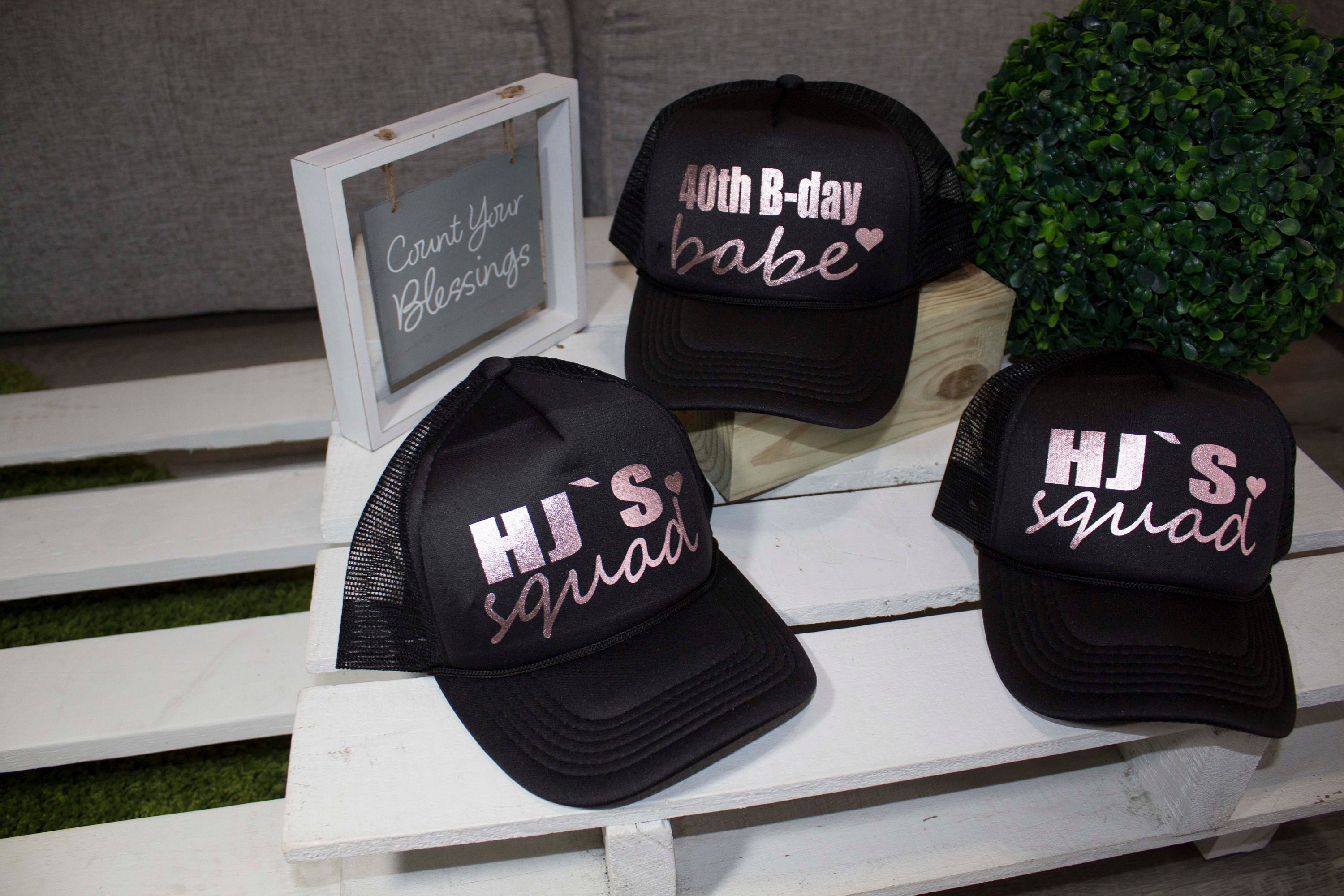 birthday trucker hat