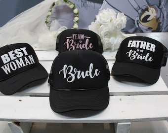Sombrero de despedida de soltera, sombreros de despedida de soltera, sombreros de camionero para despedida de soltera, despedida de soltera, sombreros, despedida de soltera, sombreros de camionero personalizados, novia