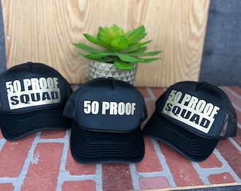 50th Birthday Hat, 50 Birthday Party, Gift 50th Birthday Woman, 50 Birthday Trucker Hat, 50th Birthday gift man, 50 birthday hat 50