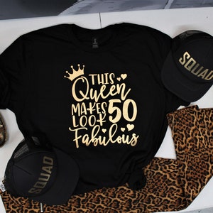 50th Birthday, Shirt 50th Birthday Gifts for Women T shirt, 50th Birthday Shirt For Her, 50th Birthday Party, 50th Birthday Party, Shirt