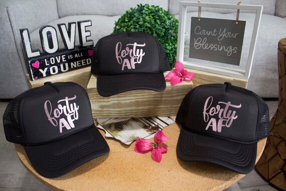 birthday trucker hat