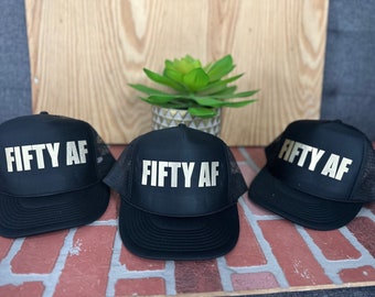50th Birtday Hat. 50th Birthday Gift for her, 50th Birthdy Trucker Hat, 50th Birthday Gift Trucker Hat 50th Birthday Hat, 50th Birthday,hat