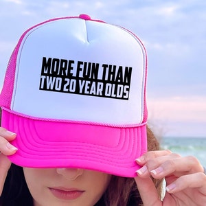 Regalo de 40 cumpleaños para ella, sombrero de 40 cumpleaños, fiesta de 40 cumpleaños, regalo de 40 cumpleaños, sombreros divertidos de grupo de cumpleaños 40 para fiesta de cumpleaños, 40