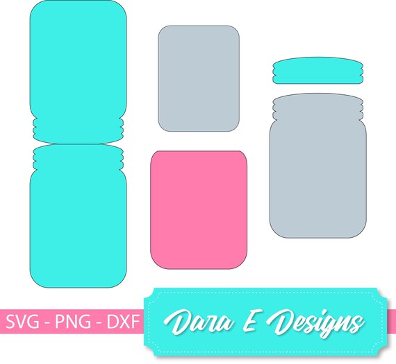Mason Jar SVG mason jar card svgmason jar card svg Cut File | Etsy