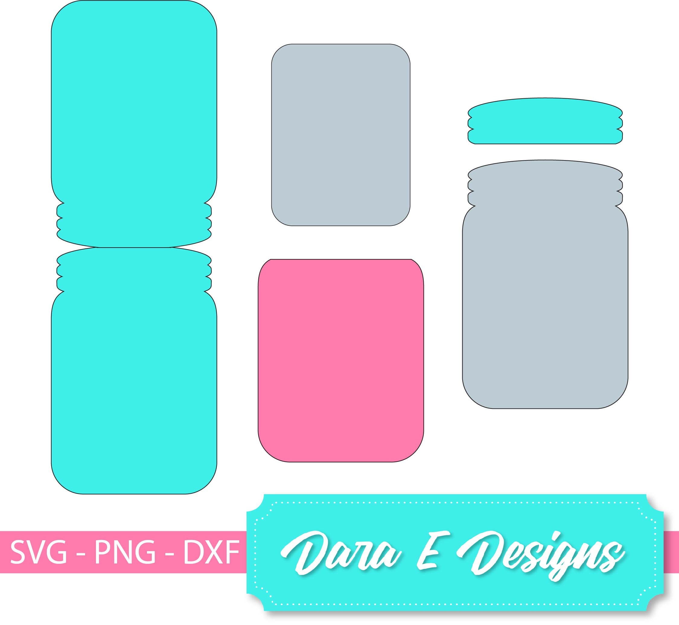 Mason Jar SVG, Mason Jar Card Svg,mason Jar Card Svg Cut File for