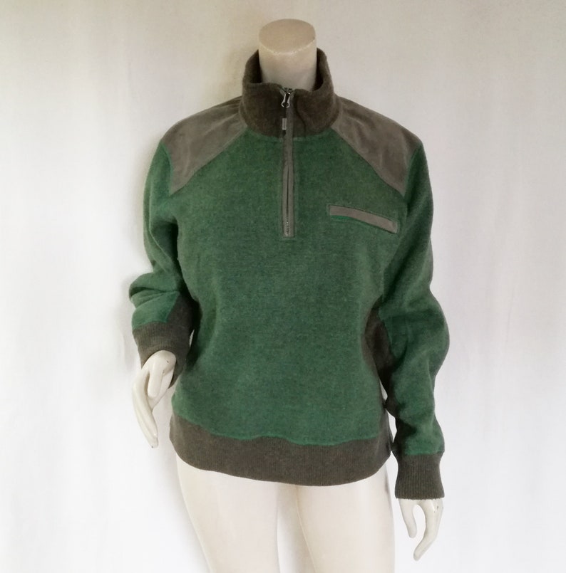 Size eu-52 usa-XL Vintage autentic SALEWA Wool Sweater for Men