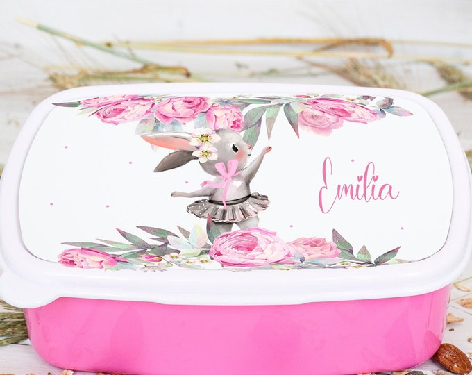 Brotdose mit Namen Brotdose für Mädchen Kindergartenbox | Etsy