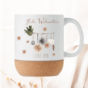 Coffee mug with saying / your saying / Advent cup / branches stars Advent Christmas