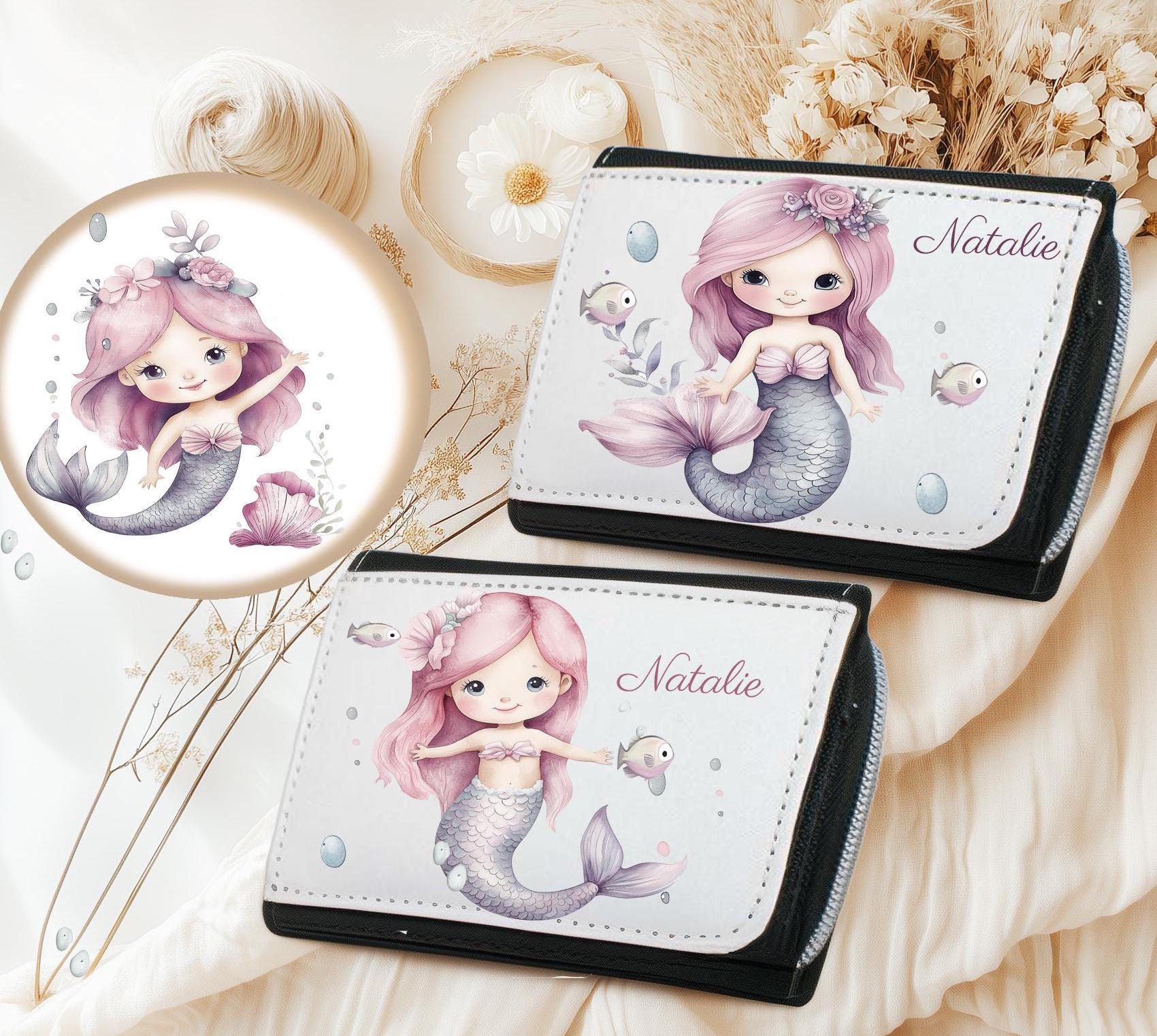 Personalizzato nasca Fiore Cartoon personaggio scacchiera Borsa trucco in pelle PU con nome