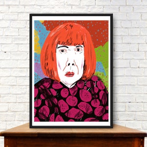 Yayoi Kusama giclee print