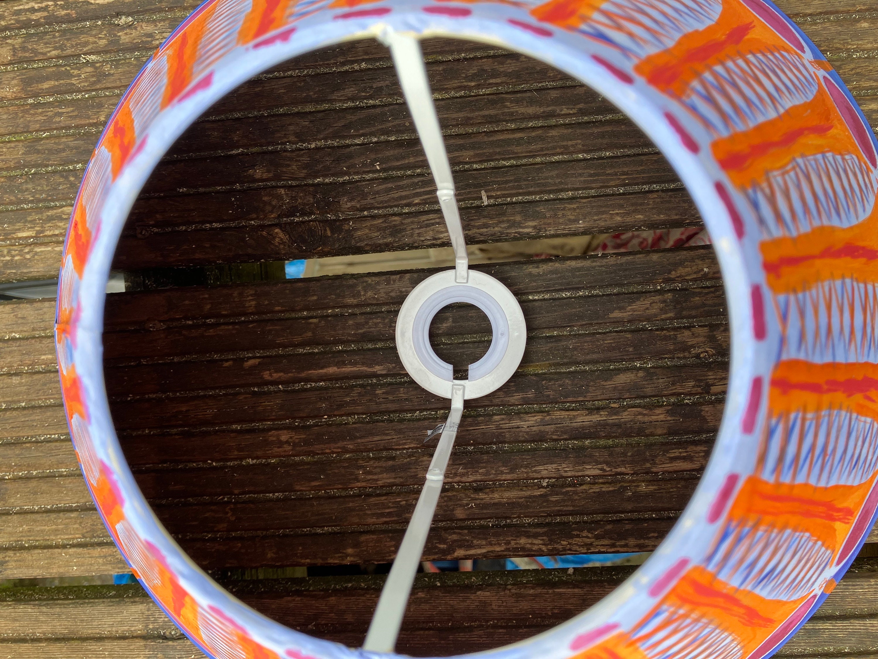 Tambour Abat-Jour Rotin Panier Abat-Jour, pour Lampe de Table
