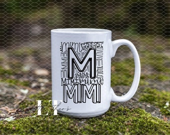 Mimi Coffee Mug - Custom Grandma Gift, Grandmother's Day Present