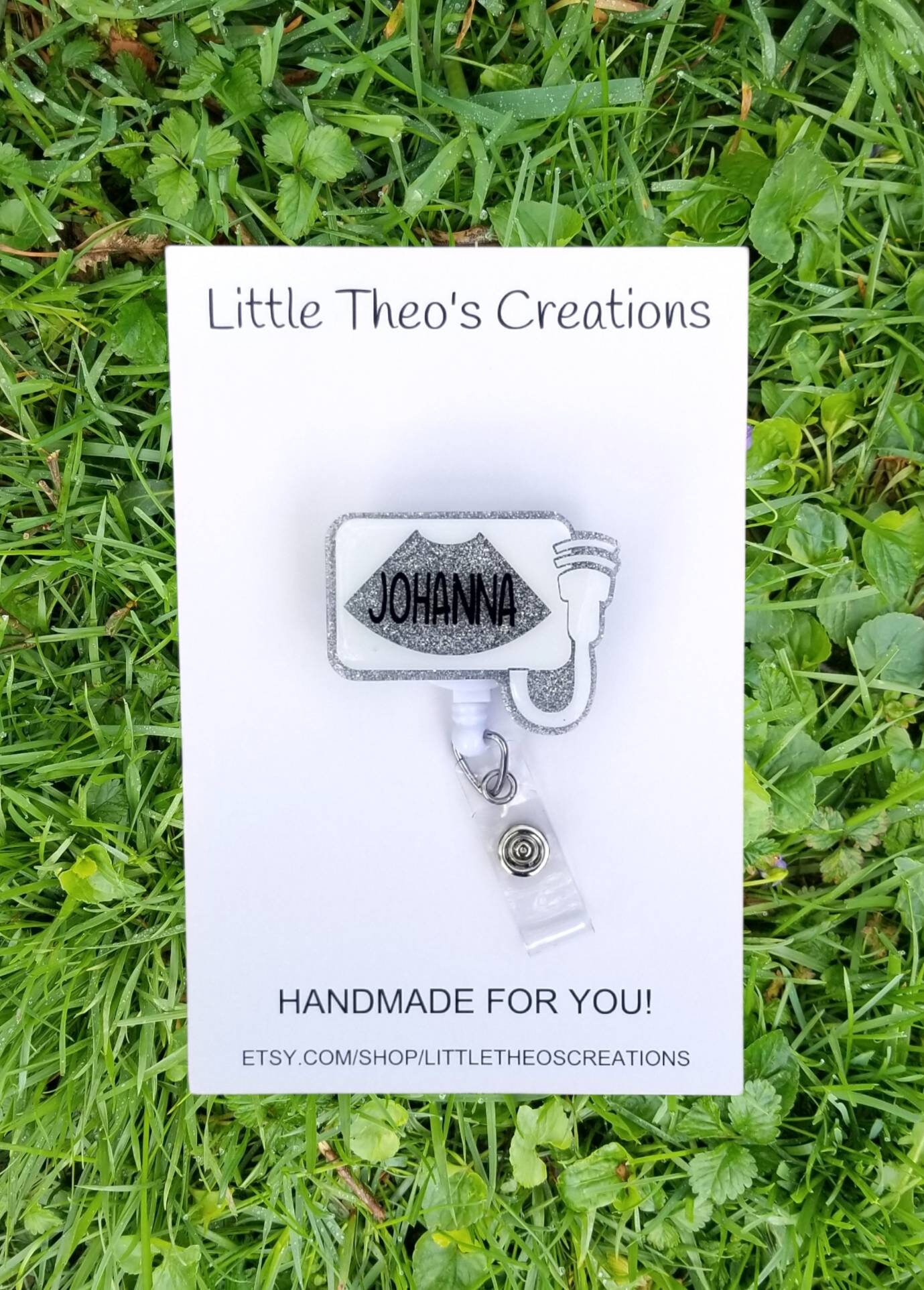 Ultrasound Badge Reel Sonographer Retractable Badge Reel - Etsy