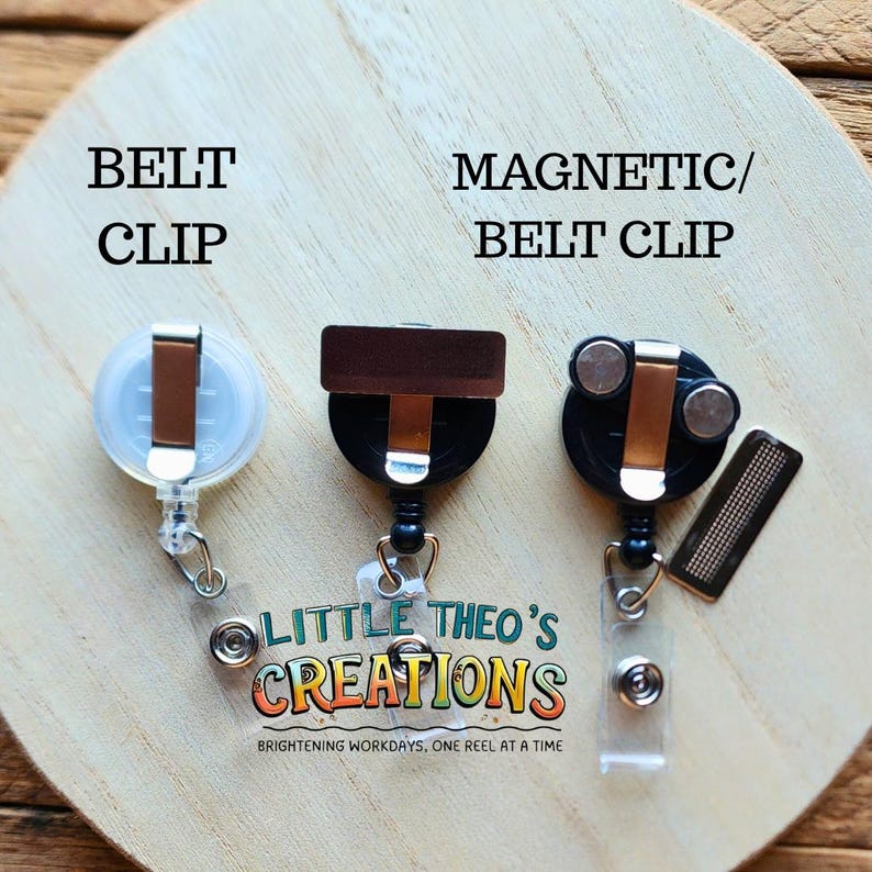 Portatarjetas de identificación Brain Badge Reel: Clip acrílico retráctil para identificación para enfermeras de neurología imagen 9