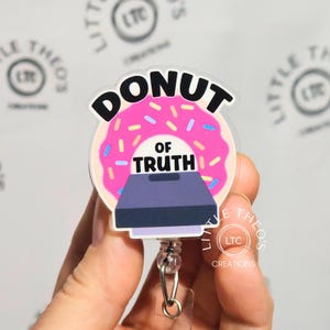 Donut of Truth Badge Reel: Rad Tech Radiology Nurse Gift