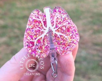 Longenbadge, cadeau ademhalingstherapeut, verwisselbaar