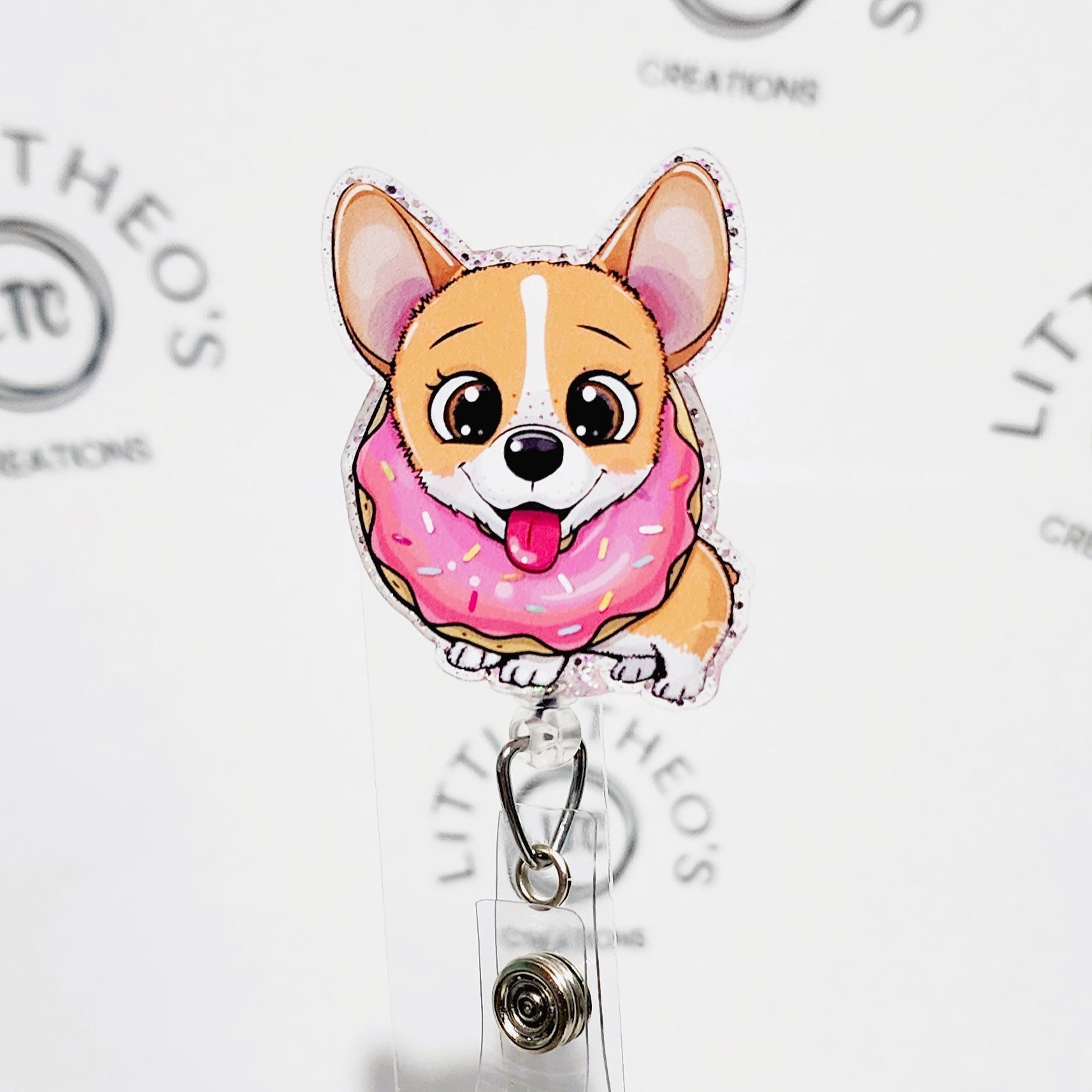 Corgi badge reel discount
