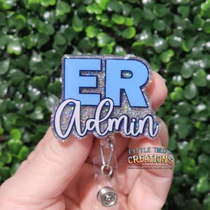ER Admin Badge Reel: Emergency Room Administrator, Healthcare Worker