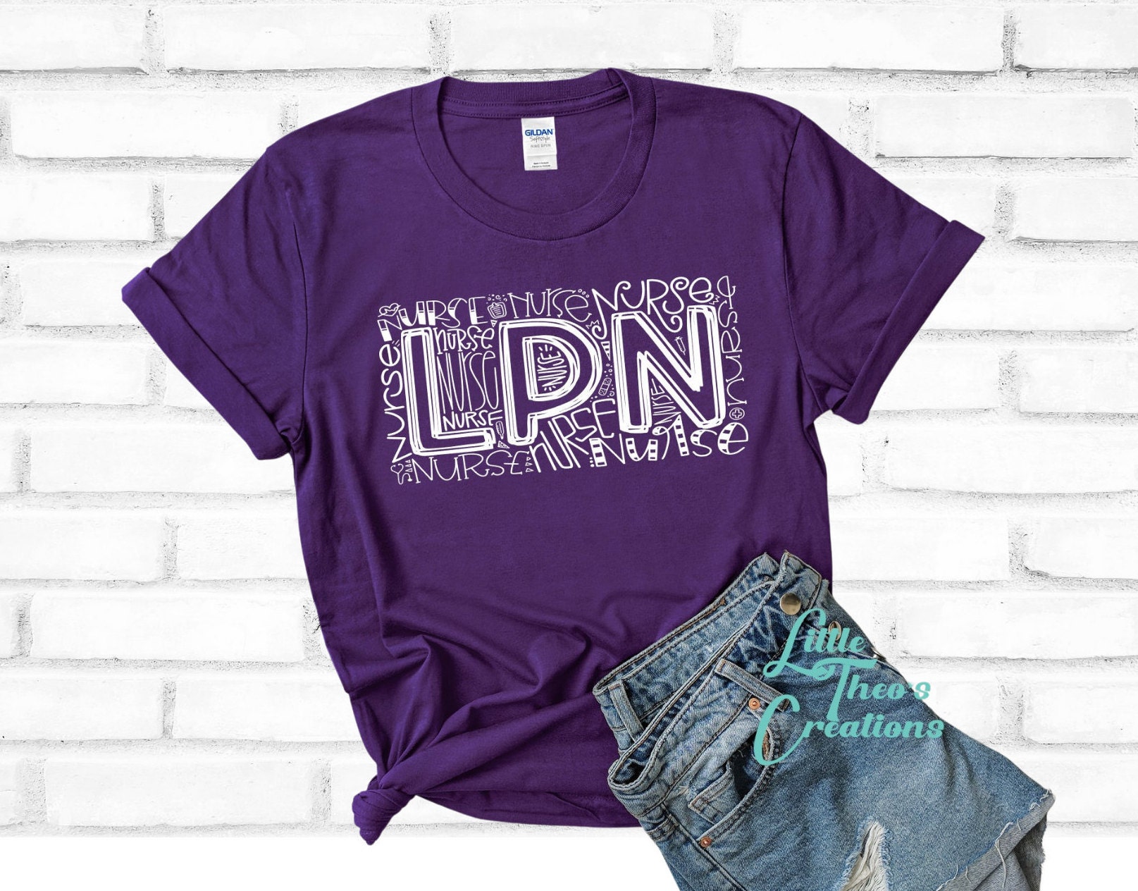 LPN TShirt LPN Gifts LPN Shirt Licensed Practical Nurse Etsy