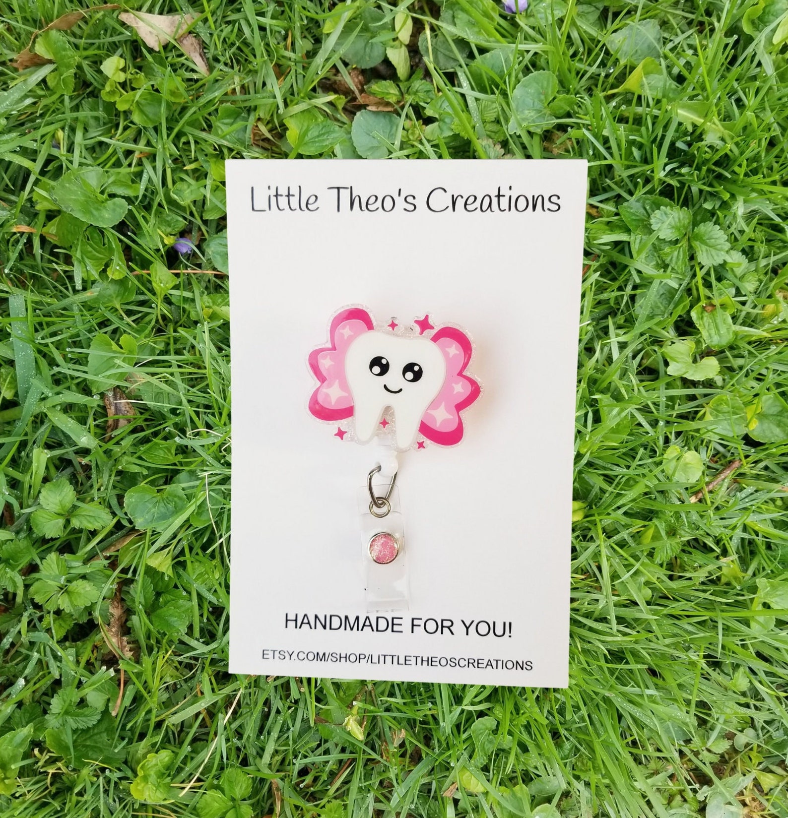 Tooth Fairy Badge Reel Dental Assistant Badge Reel Cute Etsy