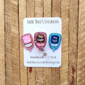 Glucose Meter Badge Reel, Diabetic Nurse Badge Reel, Glucose Badge Holder, Endocrinologist Gift, Diabetic Badge Reel