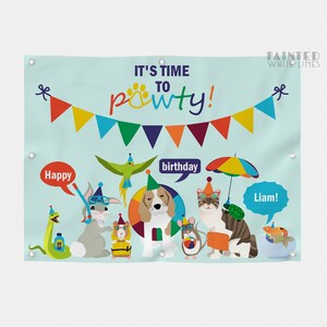 Pet Themed Pool Party Invitation Template Download Swim Party Invite ...