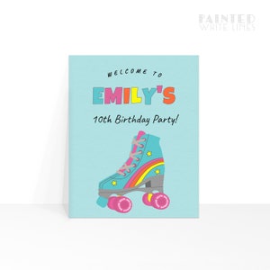Printable Roller Skate Cupcake Toppers Template Roller Skate Cake ...