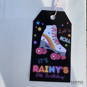 Roller Skate Cupcake Toppers Printable Roller Skate Cake Topper ...