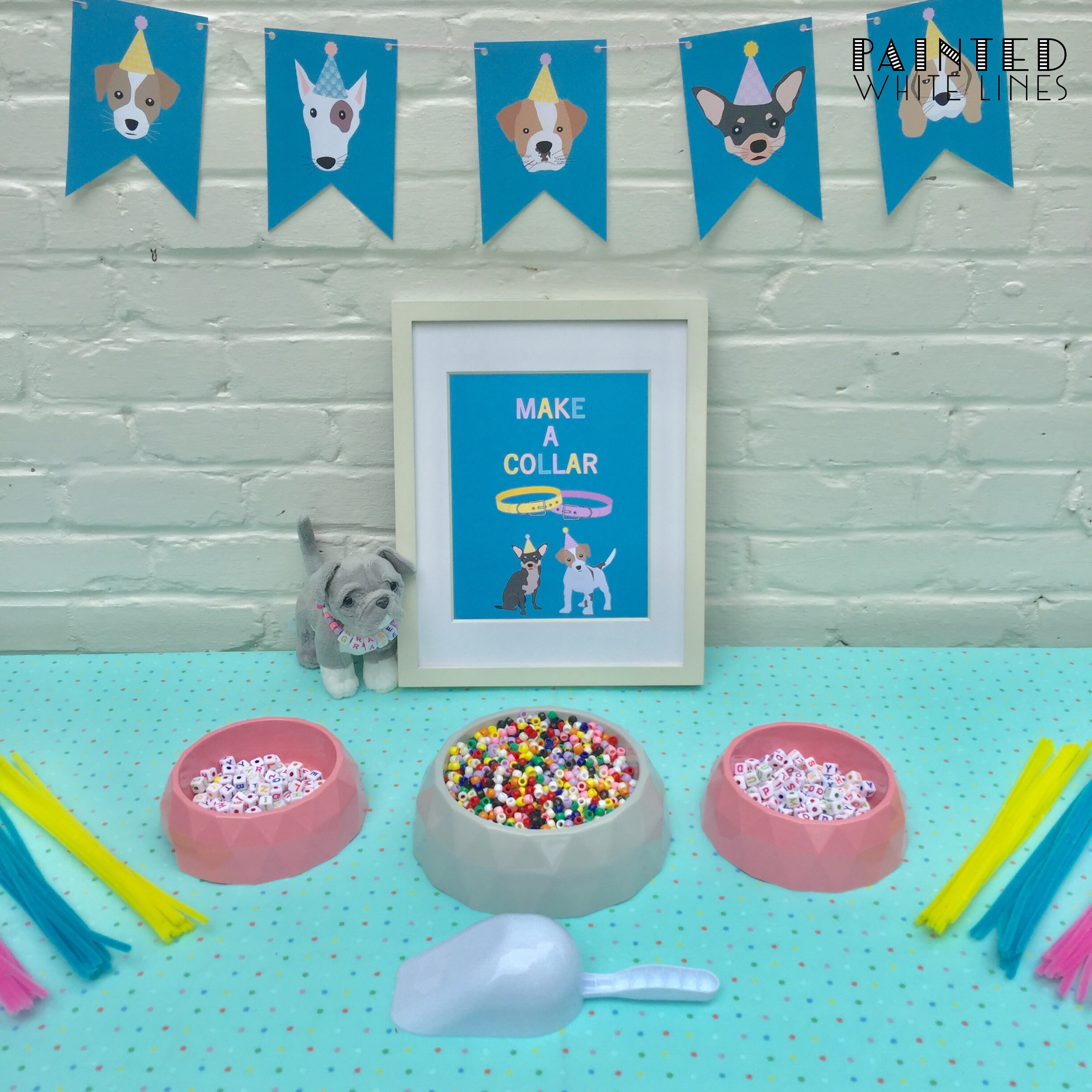 Puppy Party Decor 8x10 Dog Printables Instant Download Bull | Etsy