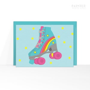 Printable Roller Skate Cupcake Toppers Template Roller Skate Cake ...